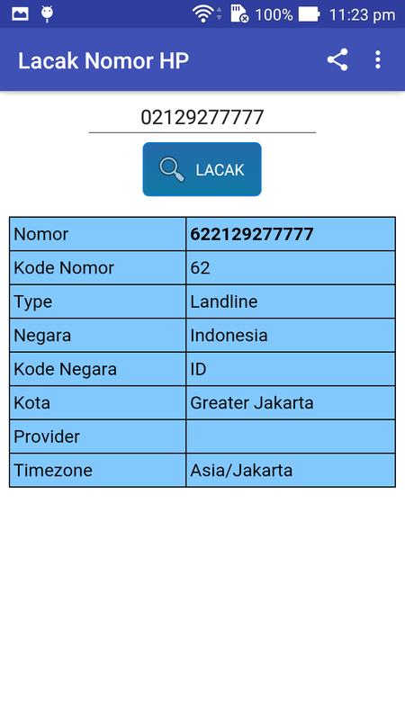 Lacak Nomor HP for Android - APK Download