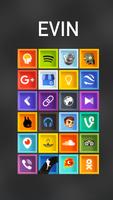 Evin - Icon Pack Affiche