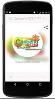 Caribeña 103.7 fm โปสเตอร์