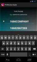 PhoneWords Dialer screenshot 1