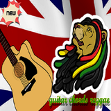 Corda da guitarra Reggae ícone