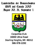Carpathia Treffen 2013 Poster