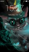 Cheshire cat lock screen اسکرین شاٹ 3
