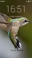 Hummingbird lock screen screenshot 2