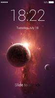 Space lock screen اسکرین شاٹ 2