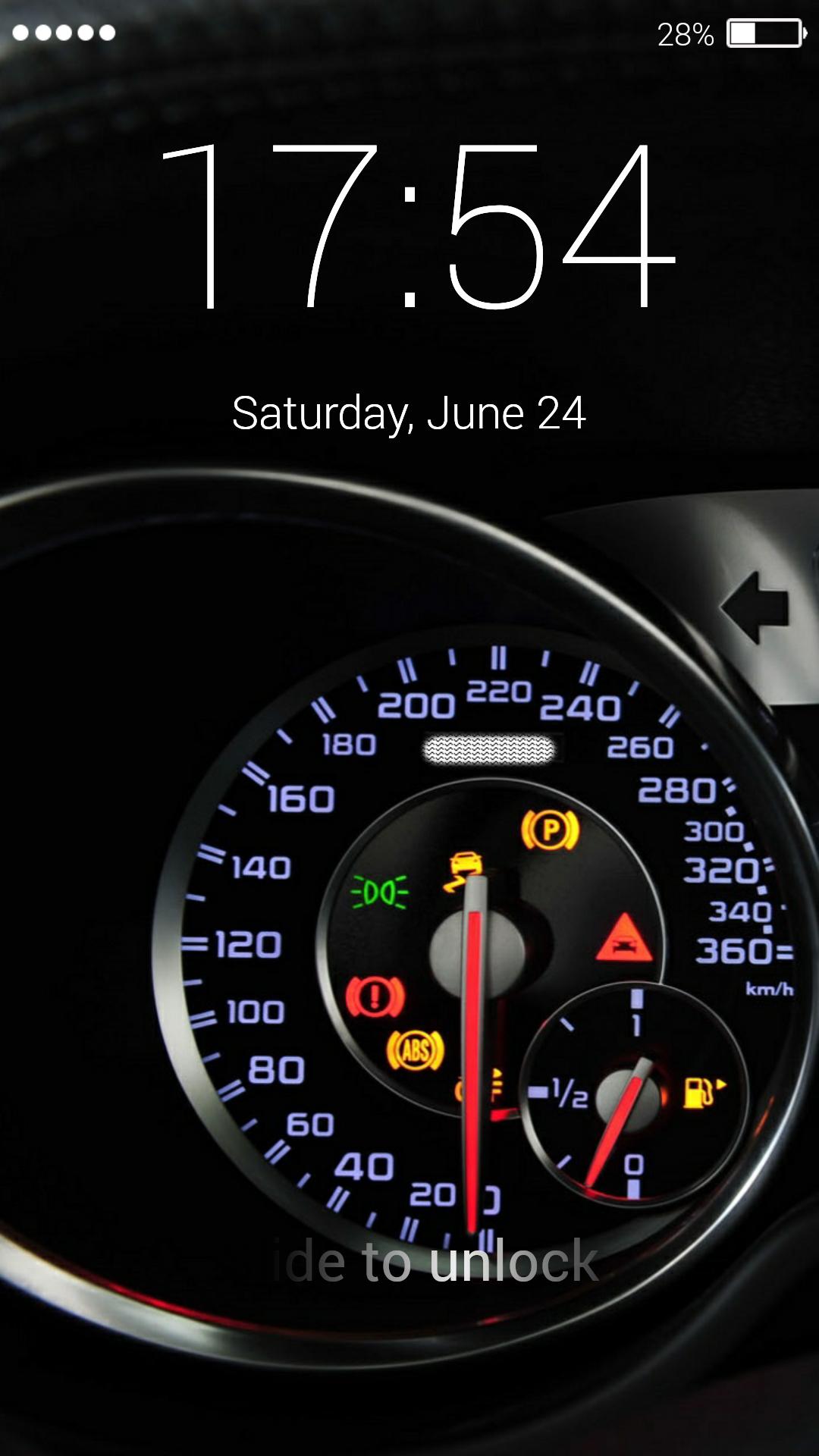 Android 用の スピードメーターロック画面壁紙 Apk をダウンロード
