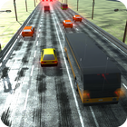 Endless Car Racing on Highway in Heavy Traffic 图标