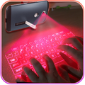 Hologram Keyboard 3D Simulated