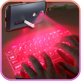 Hologram Keyboard 3D Simulated иконка