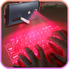 Hologram Keyboard 3D Simulated-icoon