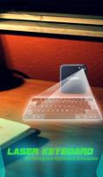 Hologram Keyboard 3D Simulated screenshot 1
