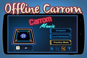 Carrom : Carrom Board Game Free In 3D पोस्टर