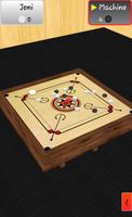 Carrom (Karambol) 3D imagem de tela 3