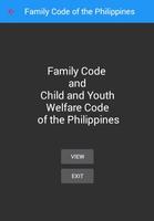 Family Code of the Philippines الملصق