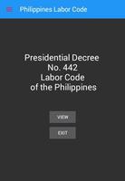 Labor Code of the Philippines โปสเตอร์