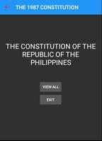 Philippine Constitution poster