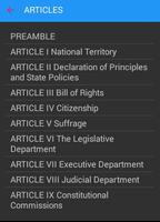 2 Schermata Philippine Constitution