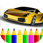 American Cars Coloring Book-icoon