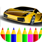 American Cars Coloring Book आइकन