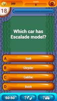 Cars Game Fun Trivia Quiz capture d'écran 1