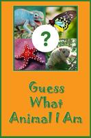 Guess The Animal Quiz For Kids Affiche
