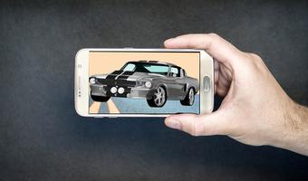 Coin Racing Car poster