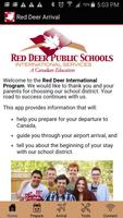 Red Deer Arrival Affiche