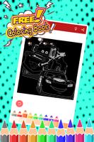 Mcqueen Coloring pages -Cars- ảnh chụp màn hình 1