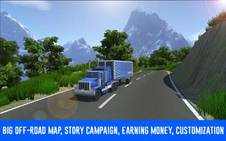 Truck Simulator USA and Europe - Truck Driving پوسٹر