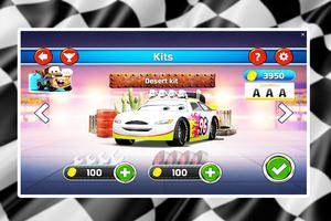 Mcqueen Lighting Racing Game capture d'écran 1
