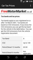Car Tax Prices capture d'écran 3