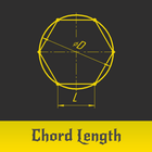 Chord Length Calculator أيقونة
