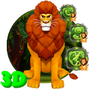 3D Cartoon Lion Theme APK