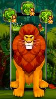 Tema 3D Kartun Singa screenshot 1