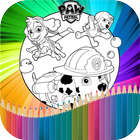 Paw Patrol Coloring Book icon