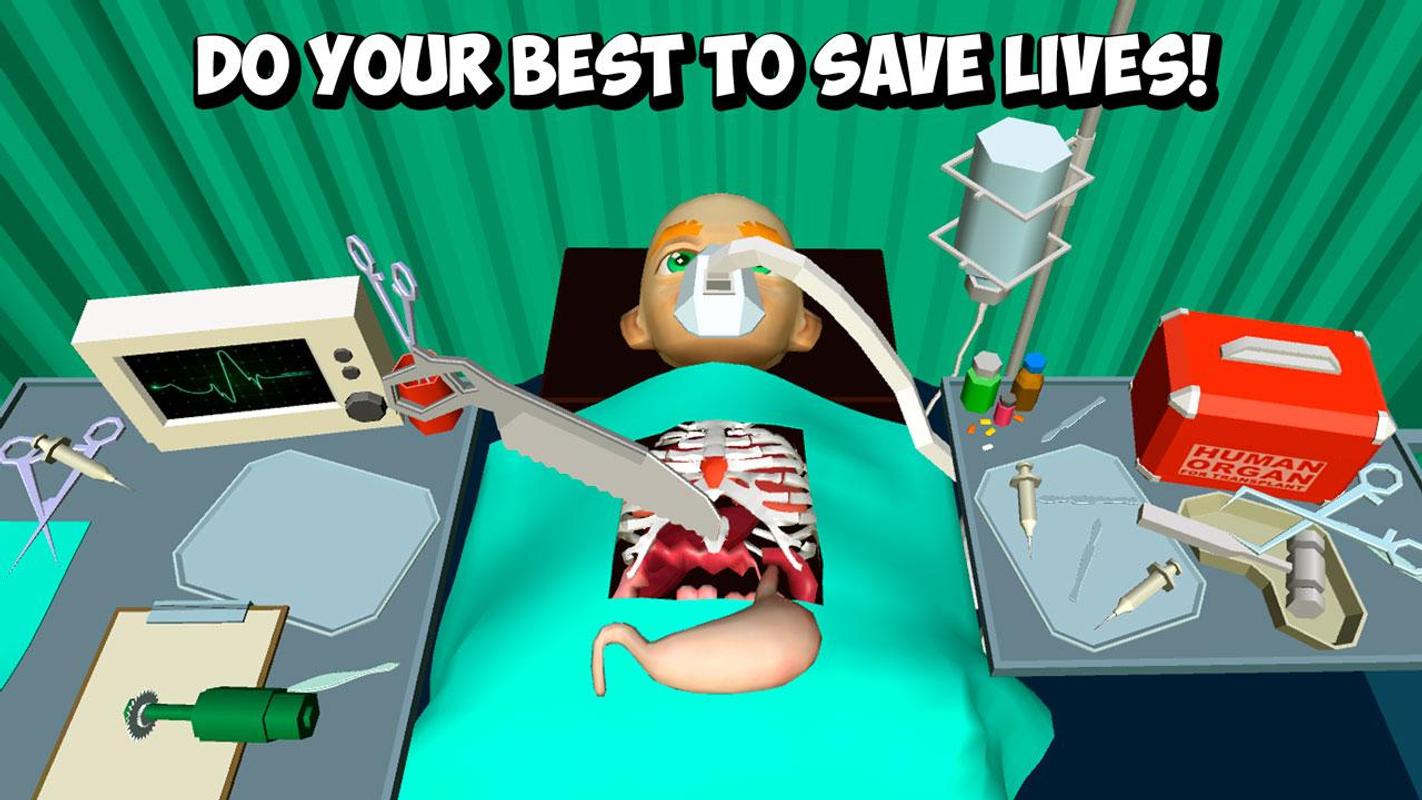 Crazy Surgery Simulator 3D APK Download - Free Simulation ...