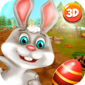 Easter Bunny Runner 3D icon