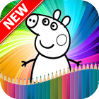 Peppa Pig Coloring Book иконка