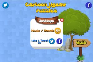 Cartoon Jigsaw Puzzles اسکرین شاٹ 1