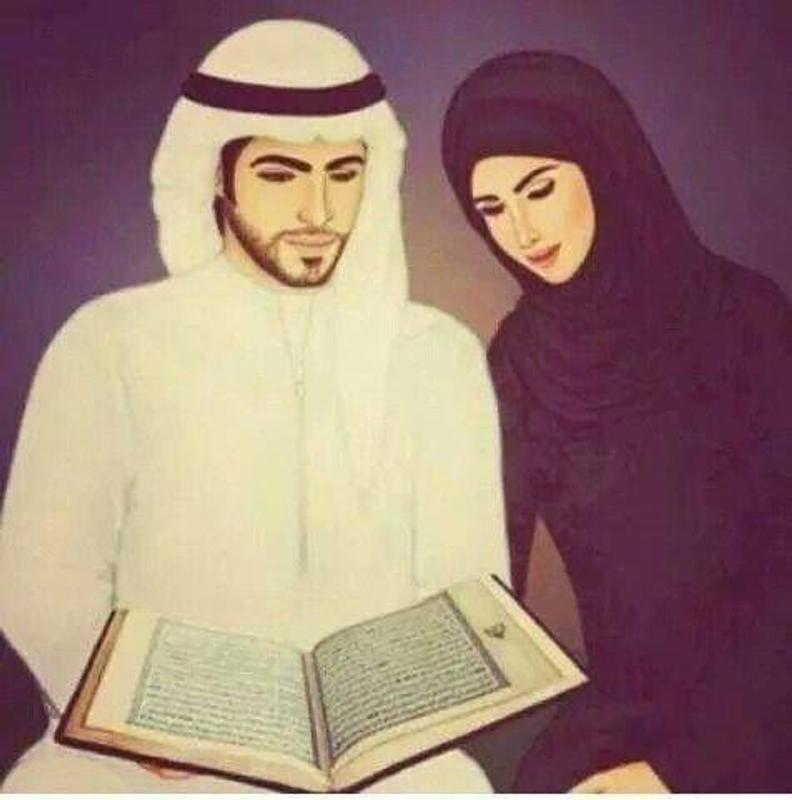  muslim  couple  cartoon wallpaper  for Android APK Download