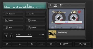 Cassette - theme for CarWebGur स्क्रीनशॉट 1