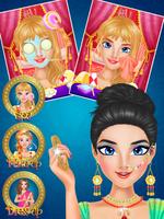 Indian Fashion Doll salon स्क्रीनशॉट 1