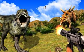 برنامه‌نما Dino Shooting Jungle Adventure عکس از صفحه