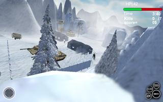 Mountain Sniper Commando Shooting - FPS 3D War capture d'écran 1