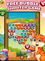 Katzen Bubble Pop Spiel Plakat