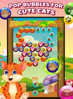 Katzen Bubble Pop Spiel Screenshot 1