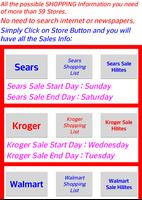 Weekly Sale Ads For 60 stores Poster