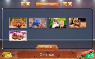 Cats and Dogs Jigsaw Puzzles ảnh chụp màn hình 2