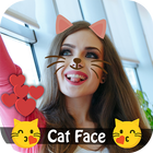 Caméra visage Cat - Cat Face Editor icône