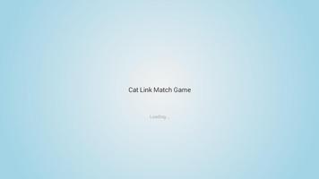 Cat Link Match Game plakat